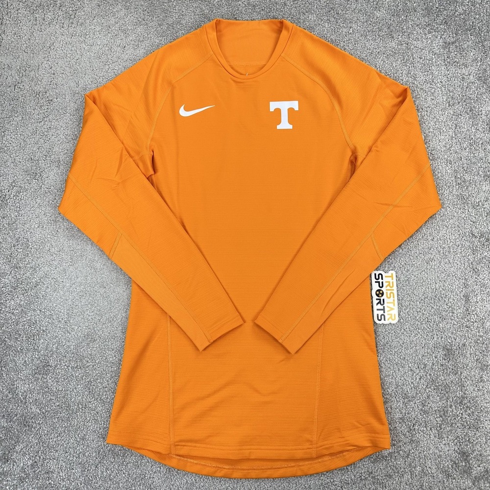 Tennessee Volunteers Shirt Mens Small Orange Nike Compression PE Team Issue Vols